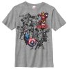 Boy_s Marvel Avengers in Color T-Shirt