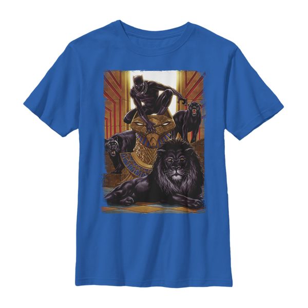 Boy_s Marvel Black Panther Jungle Cats T-Shirt