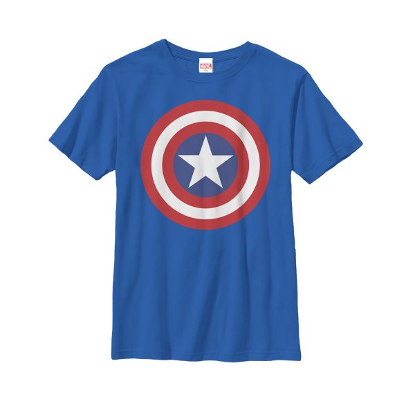 Boy_s Marvel Captain America Bold Shield T-Shirt