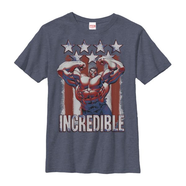 Boy_s Marvel Fourth of July Incredible Hulk T-Shirt