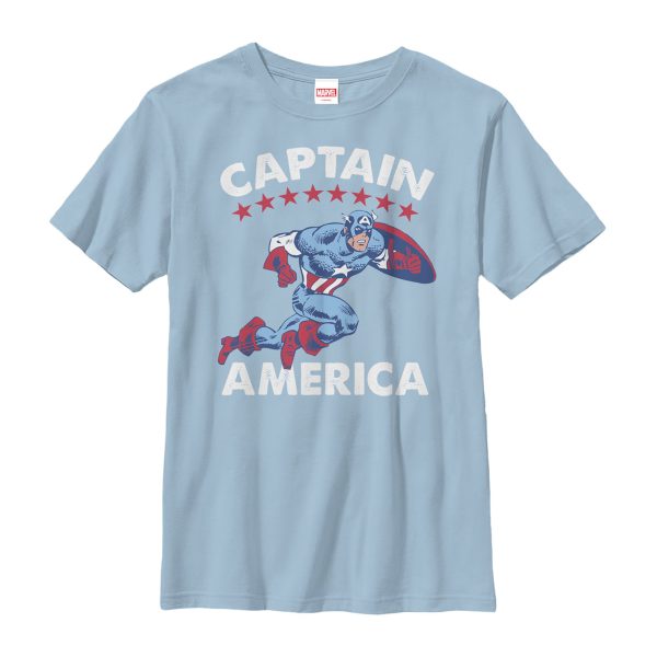 Boy_s Marvel Fourth of July Retro Captain America T-Shirt