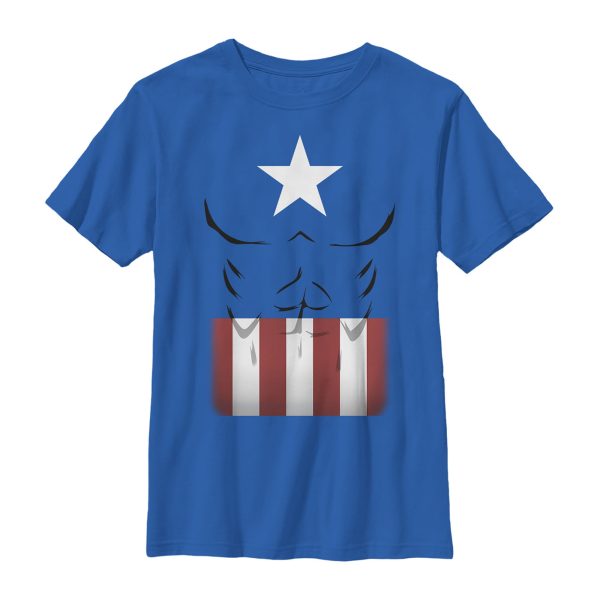 Boy_s Marvel Halloween Captain America Costume T-Shirt