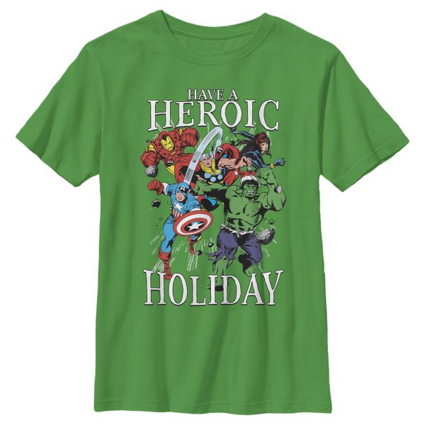 Boy_s Marvel Heroic Holiday Avengers T-Shirt