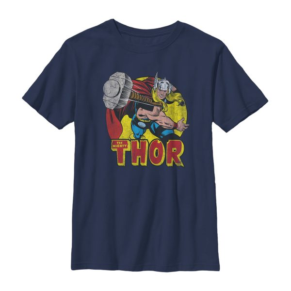 Boy_s Marvel Mighty Thor Hammer Throw T-Shirt