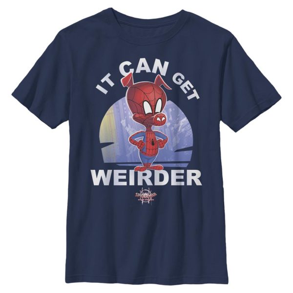 Boy_s Marvel Spider-Man Into the Spider-Verse Spider-Ham Weirder T-Shirt