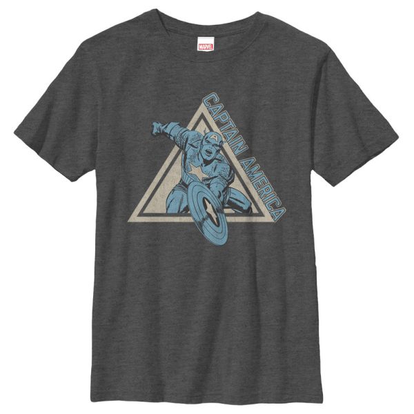 Boy_s Marvel Triangle Captain America T-Shirt