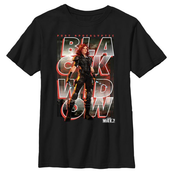 Boy_s Marvel What if… Apocalypse Black Widow T-Shirt