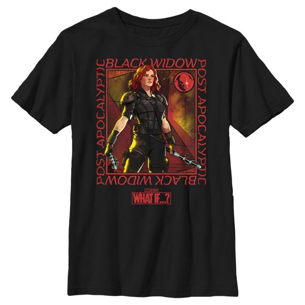 Boy_s Marvel What if… Black Widow T-Shirt