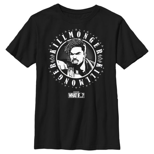 Boy_s Marvel What if… Erik Killmonger T-Shirt