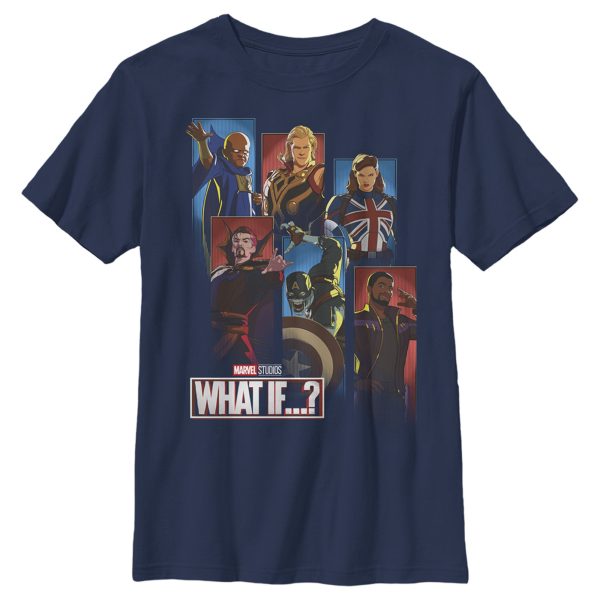 Boy_s Marvel What if… Guardians Panels T-Shirt