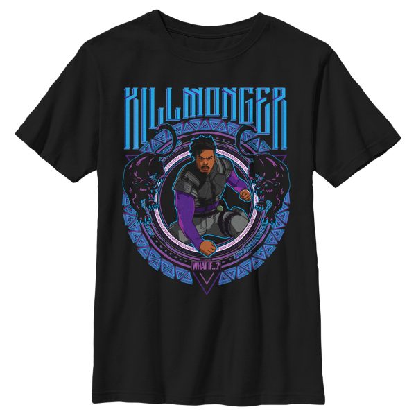 Boy_s Marvel What if… Killmonger T-Shirt