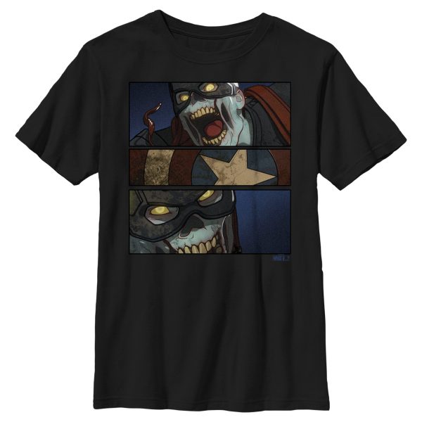 Boy_s Marvel What if… Zombie Captain America T-Shirt