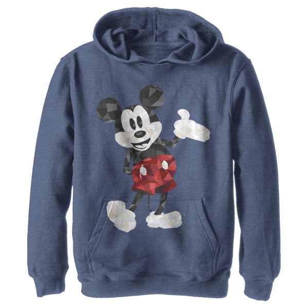 Boy_s Mickey & Friends Artistic Mickey Mouse Pull Over Hoodie