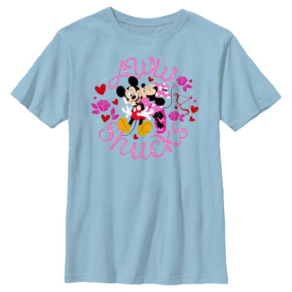 Boy_s Mickey & Friends Aww Shucks Minnie Kiss T-Shirt