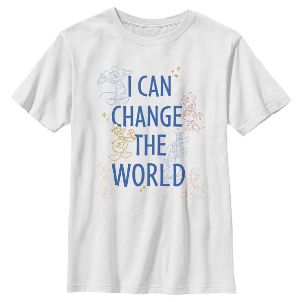 Boy_s Mickey & Friends Change The World T-Shirt