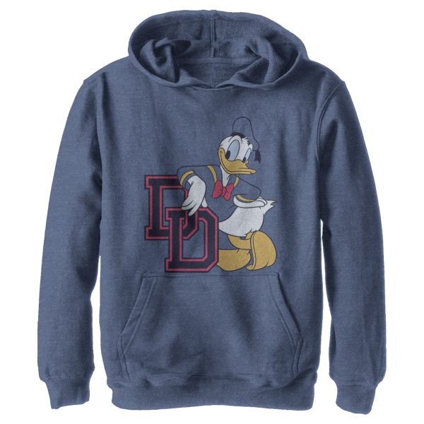 Boy_s Mickey & Friends Donald Duck Athletic Club Pull Over Hoodie