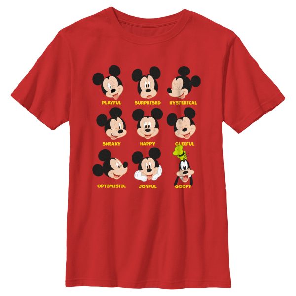 Boy_s Mickey & Friends Expressing Emotions T-Shirt