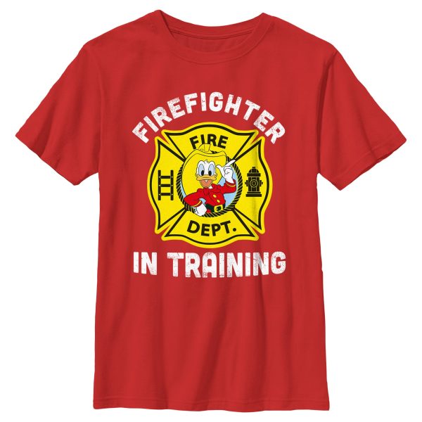 Boy_s Mickey & Friends Firefighter in Training T-Shirt