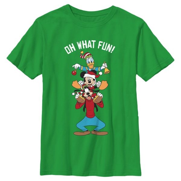 Boy_s Mickey & Friends Oh What Fun T-Shirt