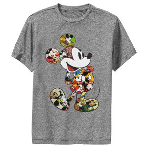 Boy_s Mickey & Friends Retro Scenes Fill Performance Tee