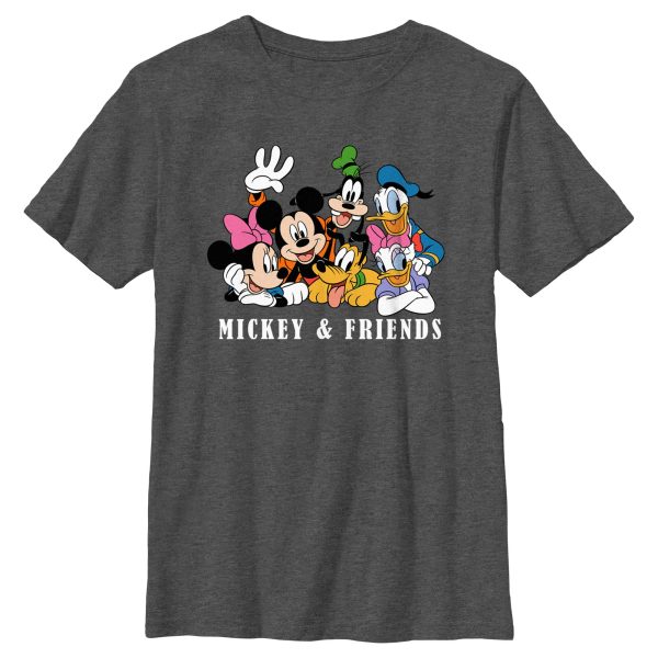 Boy_s Mickey & Friends Sensational Six Portrait T-Shirt