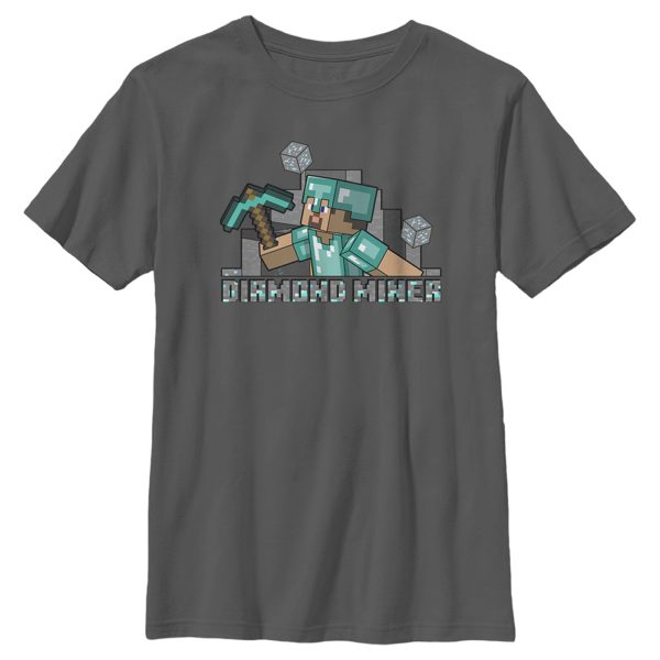 Boy_s Minecraft Diamond Miner T-Shirt