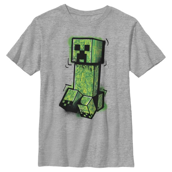 Boy_s Minecraft Graffiti Creeper T-Shirt