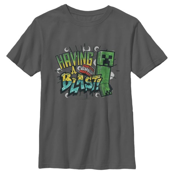 Boy_s Minecraft Having a Blast T-Shirt