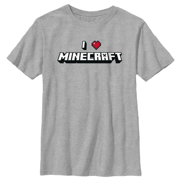 Boy_s Minecraft I Heart Minecraft T-Shirt