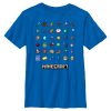 Boy_s Minecraft Item Collection T-Shirt