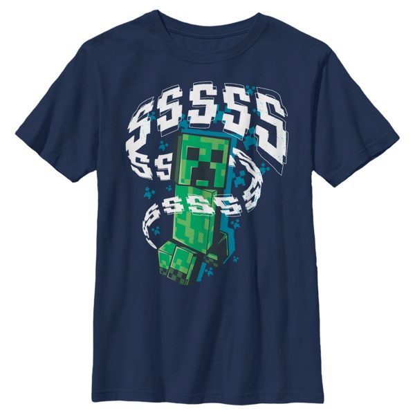 Boy_s Minecraft SSSS Creeper T-Shirt