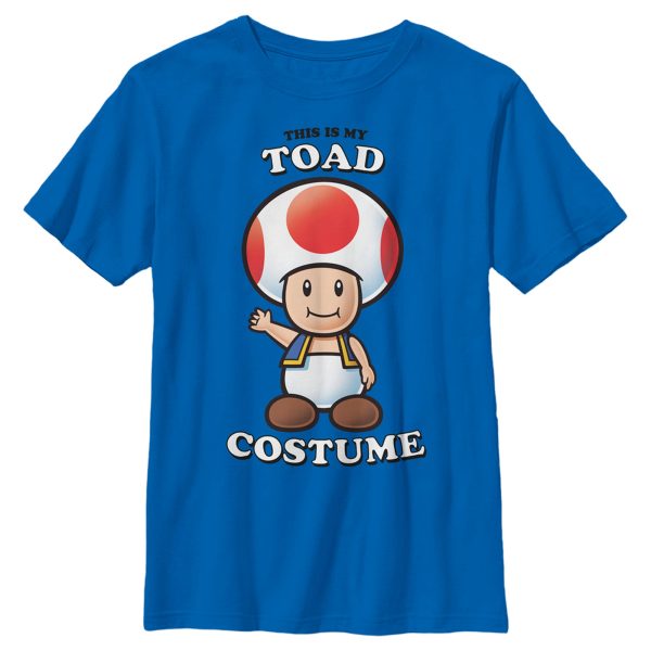 Boy_s Nintendo This is my Toad Costume T-Shirt