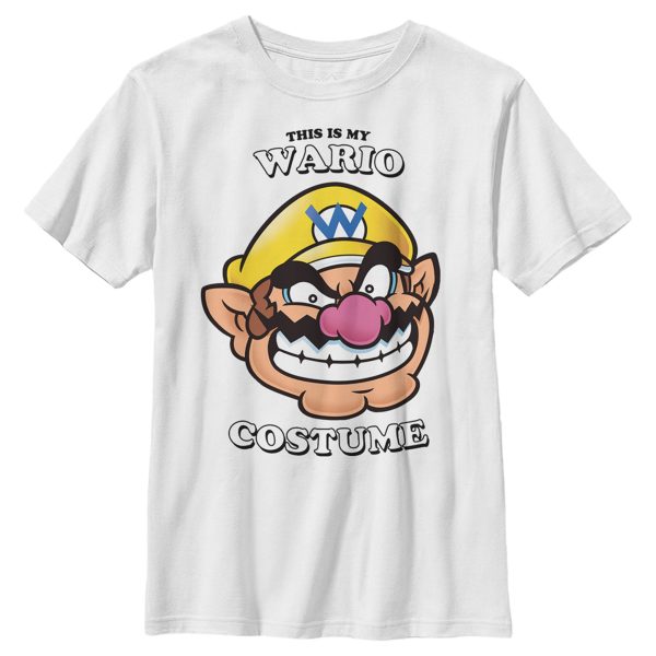 Boy_s Nintendo This is my Wario Costume T-Shirt