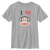 Boy_s Paul Frank Distressed I Heart Julius T-Shirt