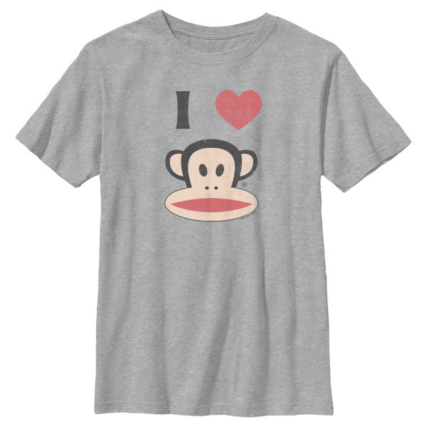 Boy_s Paul Frank Distressed I Heart Julius T-Shirt