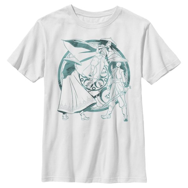 Boy_s Raya and the Last Dragon Watercolor Raya T-Shirt