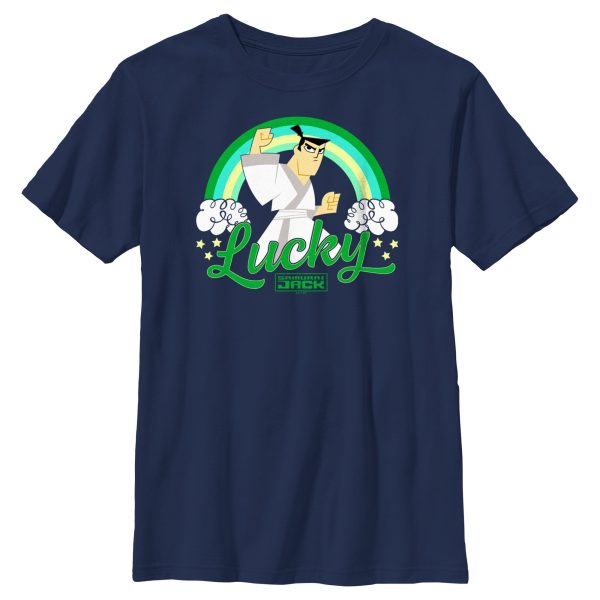 Boy_s Samurai Jack St. Patrick’s Day Lucky T-Shirt