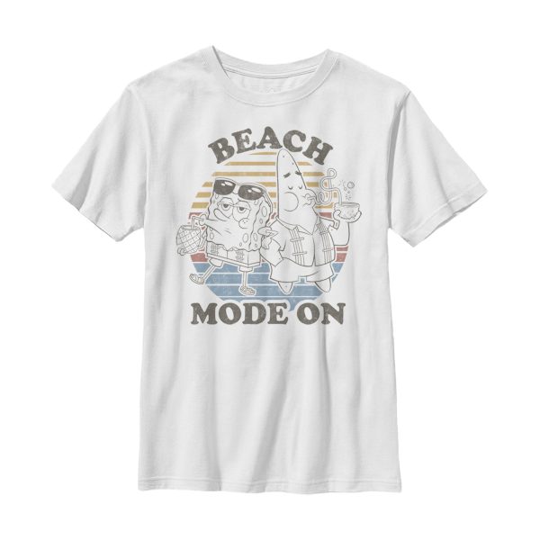 Boy_s SpongeBob SquarePants Beach Mode On T-Shirt