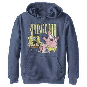 Boy_s SpongeBob SquarePants Group Friends Pull Over Hoodie
