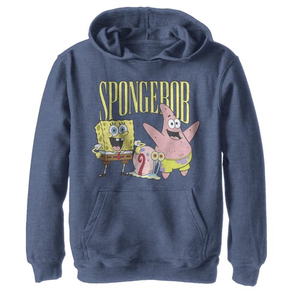 Boy_s SpongeBob SquarePants Group Friends Pull Over Hoodie