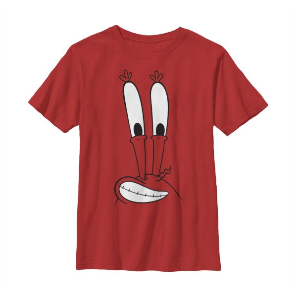 Boy_s SpongeBob SquarePants Mr. Krab Face T-Shirt