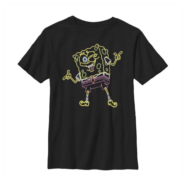 Boy_s SpongeBob SquarePants Neon Attitude T-Shirt