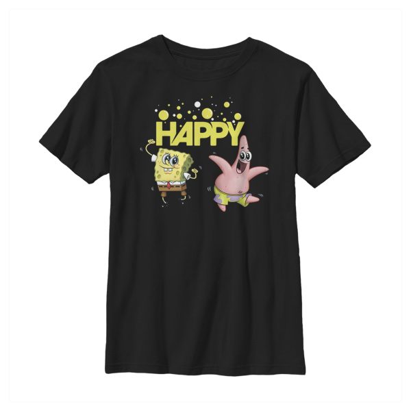 Boy_s SpongeBob SquarePants Puppy-Eyed Happiness T-Shirt