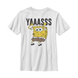 Boy_s SpongeBob SquarePants Yasss Cheer T-Shirt
