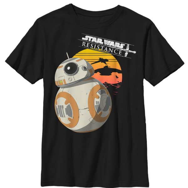 Boy_s Star Wars Resistance BB-8 Sunset T-Shirt