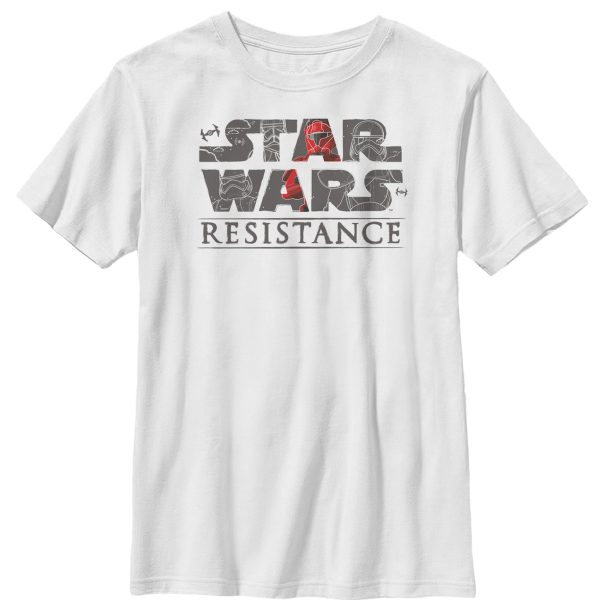 Boy_s Star Wars Resistance First Order Logo T-Shirt