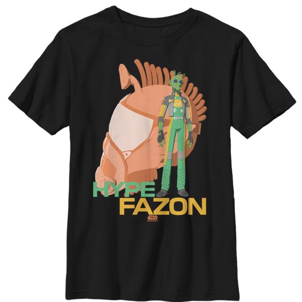 Boy_s Star Wars Resistance Hype Fazon Helmet T-Shirt