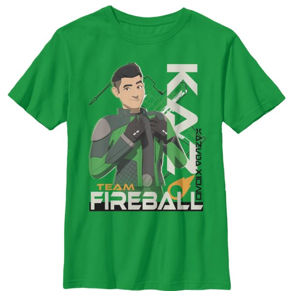 Boy_s Star Wars Resistance Kaz Team Fireball T-Shirt