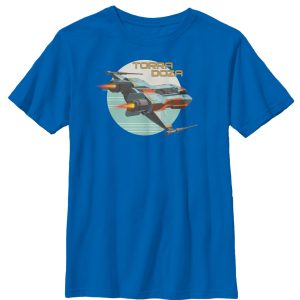 Boy_s Star Wars Resistance Torra Doza Flight T-Shirt