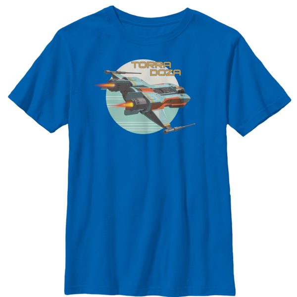 Boy_s Star Wars Resistance Torra Doza Flight T-Shirt